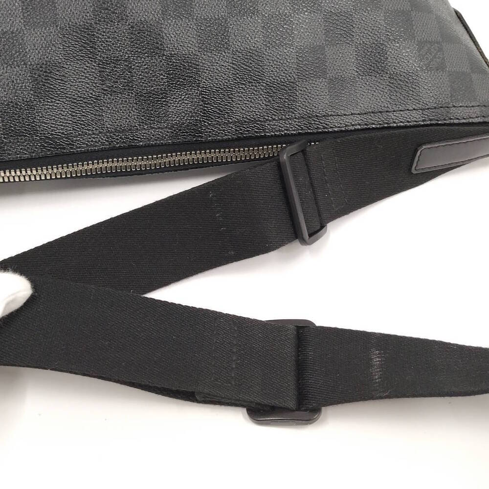 Louis Vuitton Graphite Bag Mick Damier Black Shoulder Black - Picture 5 of 10
